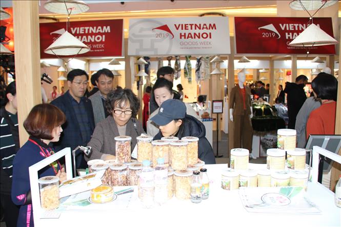 Sôi động 'Tuần lễ Sản phẩm Việt Nam - Hà Nội 2019' tại Hàn Quốc
