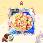 Fruit coconut candy