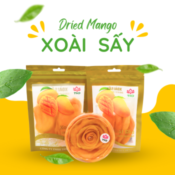 Mứt Xoài Sấy Dẻo 250g – Hoa xoài